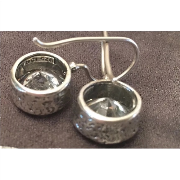 Silpada W2393 Cinema Star Cubic Zirconia Earrings - Picture 12 of 15